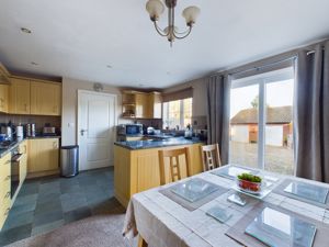 Dining room open to kitchen- click for photo gallery